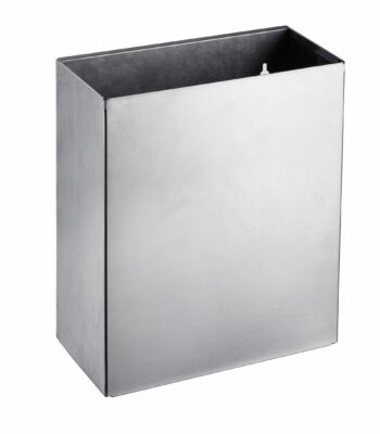Stainless steel waste bin